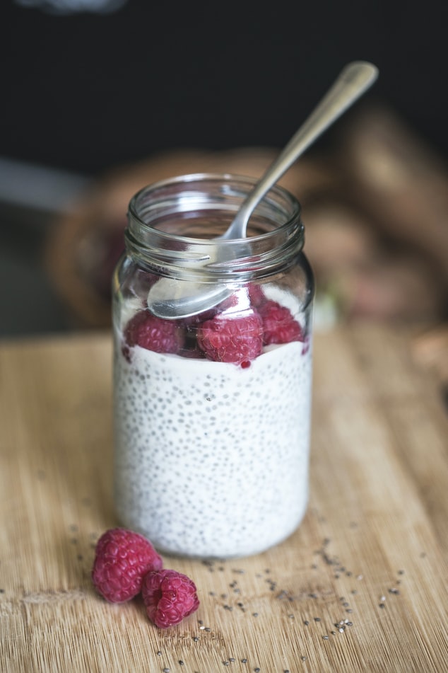 Black Chia Seed Pudding